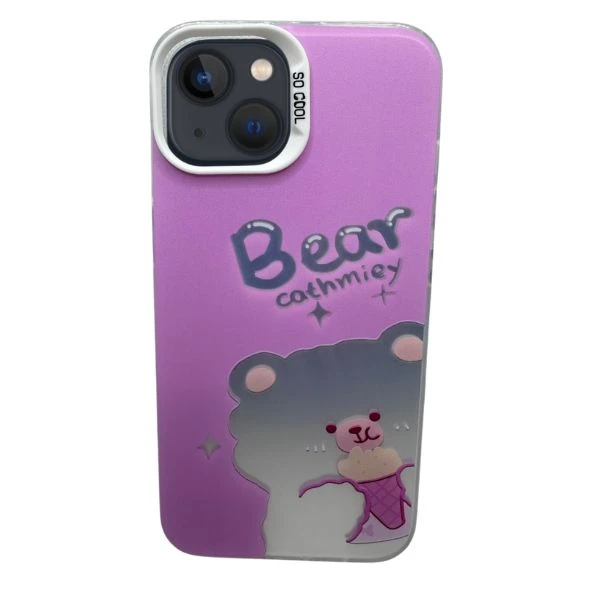 کاور مدل سوکول طرح  خرس مناسب برای گوشی موبایل  اپل iPhone 13