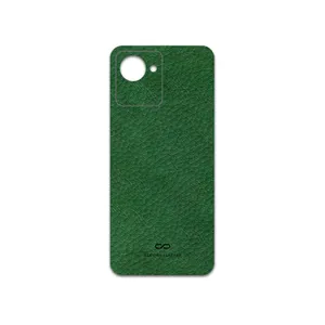 MAHOOT Green-Leather Cover Sticker for Realme C30s