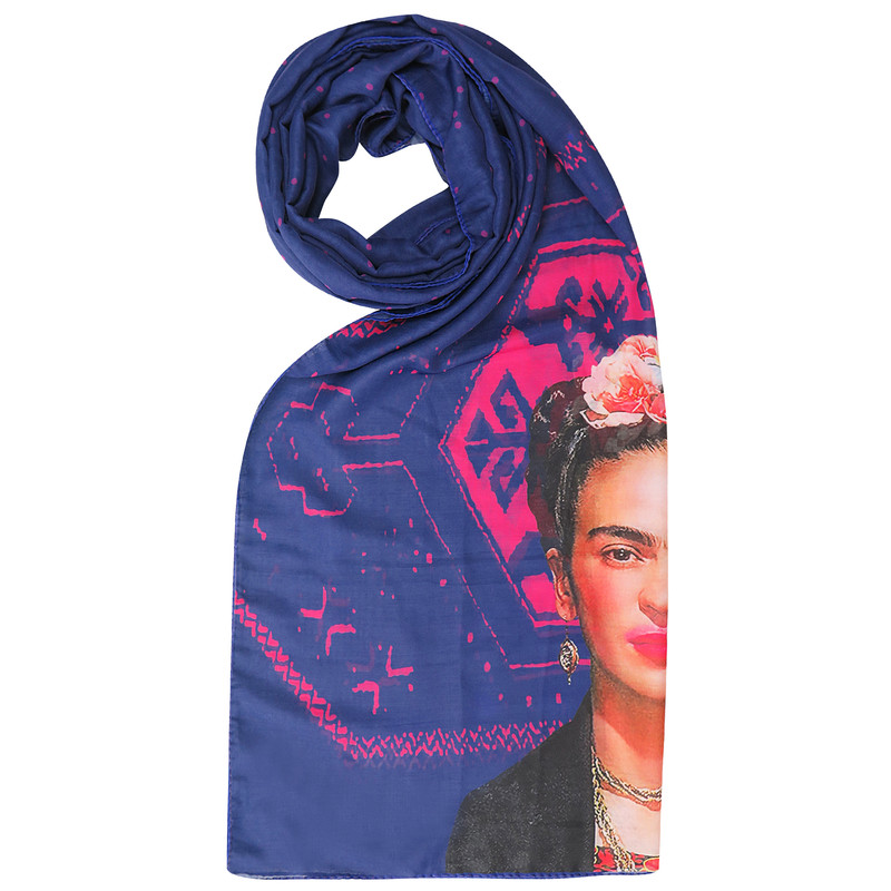 شال زنانه طرح frida مدل 99800