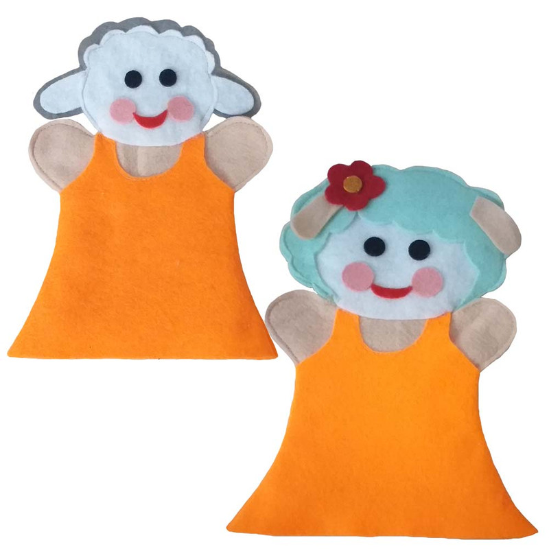 عروسک نمایشی طرح ببعی و ببعو مجموعه ۲ عددی 