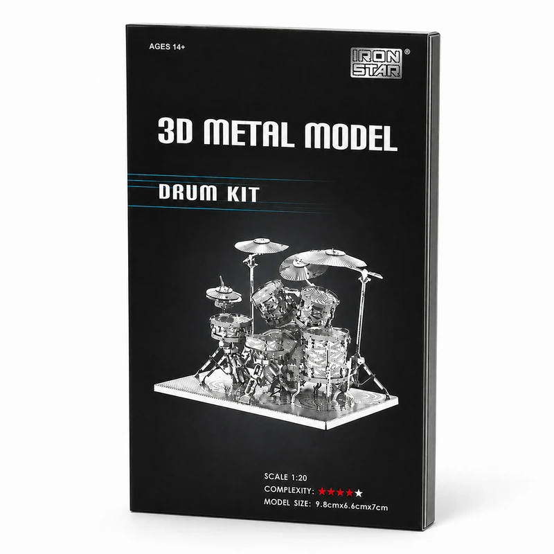 ساختنی 90 تکه ایرون استار مدل Drum Kit