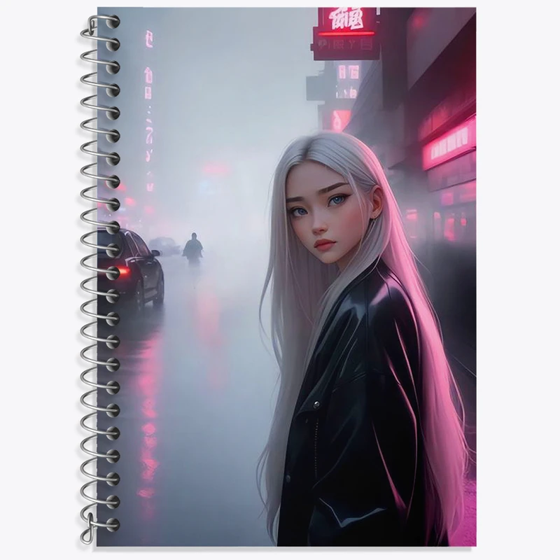 دفتر لغت 50 برگ خندالو طرح دخترانه کد N2585