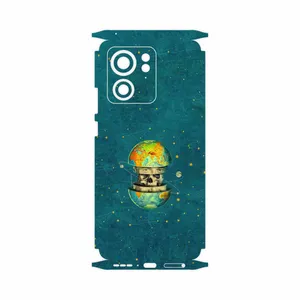 MAHOOT Collage of Earth Face-FullSkin Cover Sticker for Motorola Edge 40