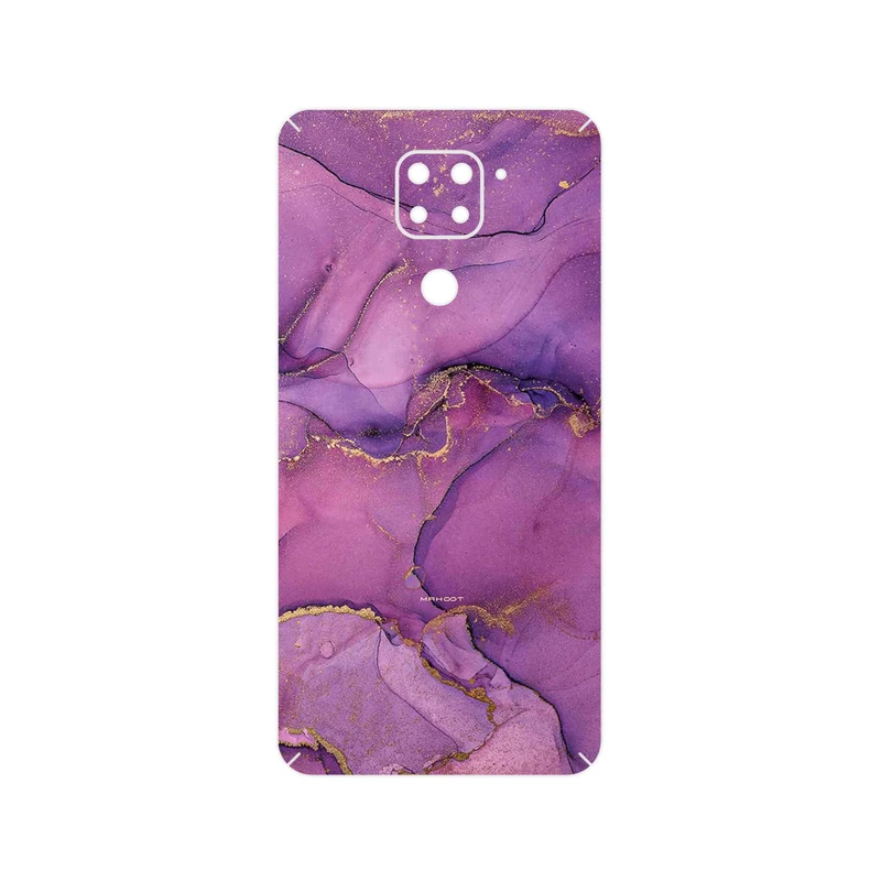 برچسب پوششی ماهوت مدل Purple Marble مناسب برای گوشی موبایل شیائومی Redmi Note 9