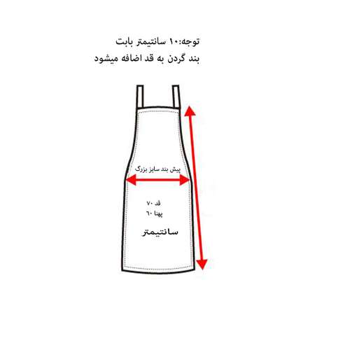 پیش بند آشپزخانه آنا مدل پانیا7
