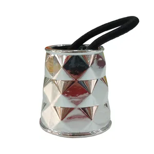 کش مو زنانه مدل سامورایی طرح لوزی