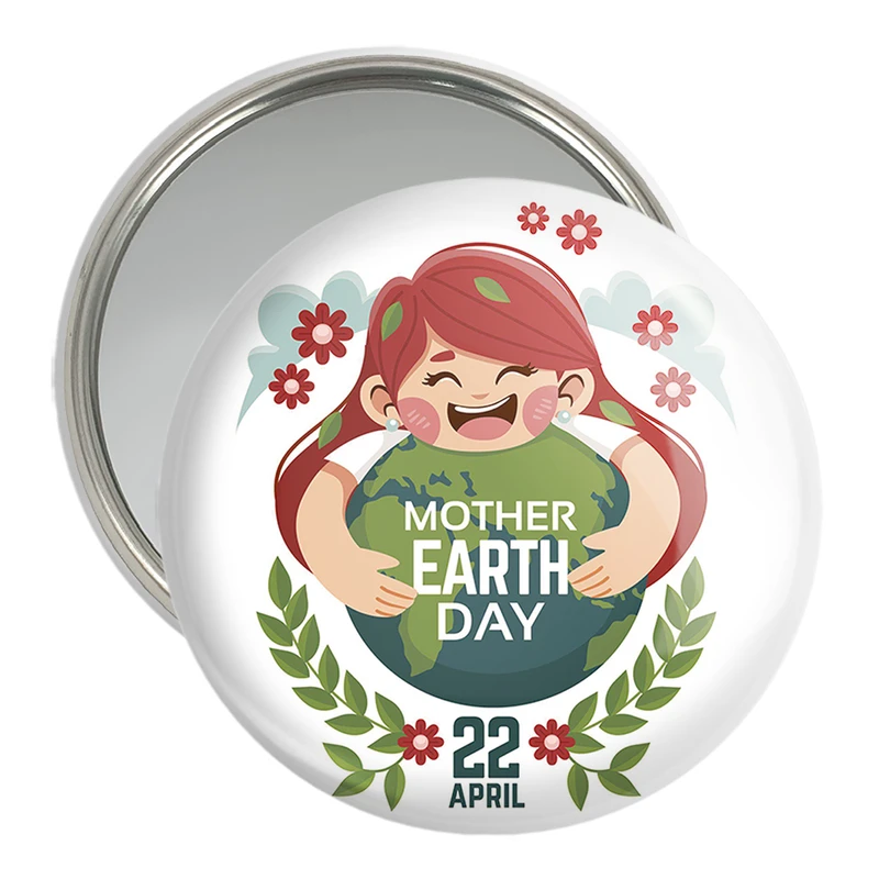 آینه جیبی خندالو مدل حمایت از محیط زیست کد 25906