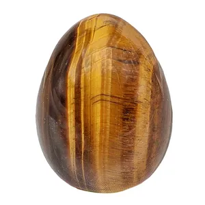 سنگ راف چشم ببر مدل تخم مرغ کد 11-224