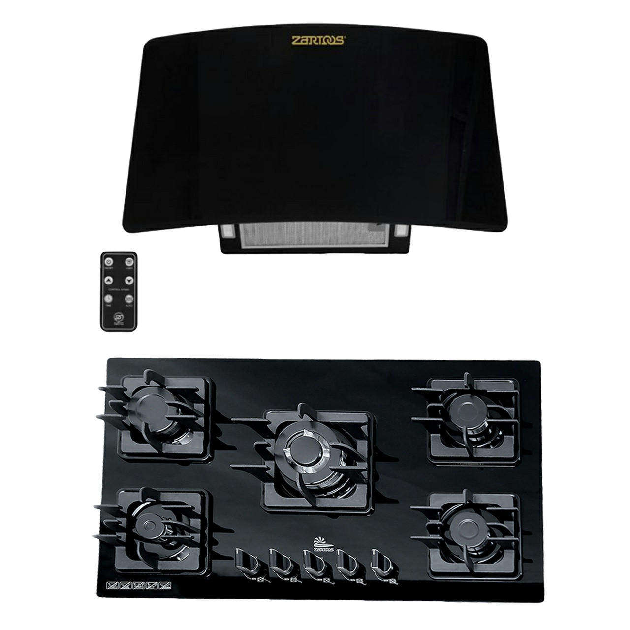 ست گاز و هود زرتوس مدل ZG6015005 ست گاز و هود زرتوس مدل ZG6015005