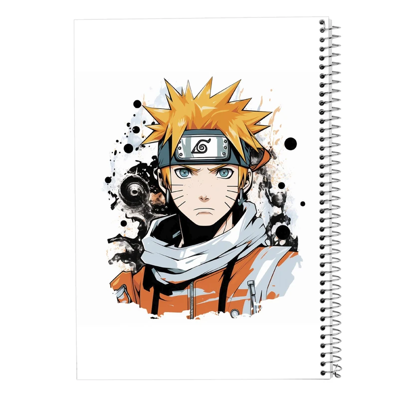 دفتر شطرنجی 50 برگ مدوپد مدل Naroto کد DF11459