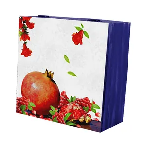 جعبه هدیه چوبی مدل یلدای ایرانی کد WB22y 