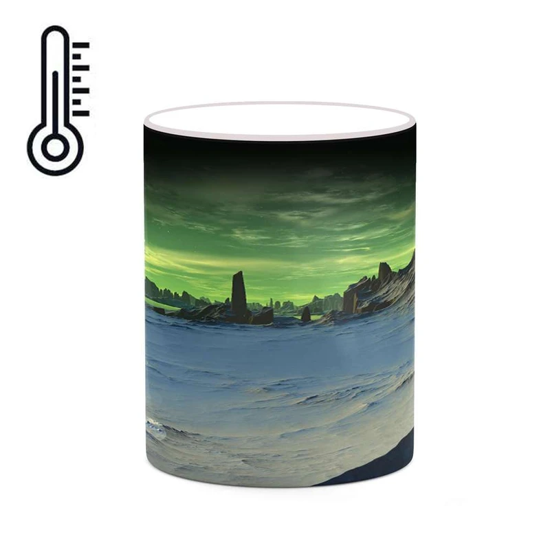 ماگ حرارتی کاکتی مدل منظره کد mgh18248