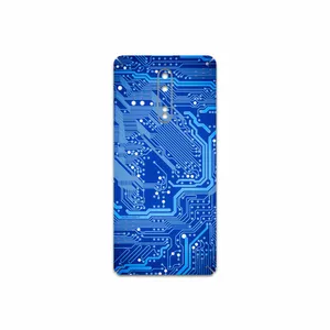 MAHOOT Blue Printed Circuit Board Cover Sticker for Nokia 8