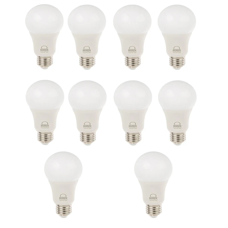 لامپ LED بروکس 10 وات مدل A60 پایه E27 بسته 10 عددی