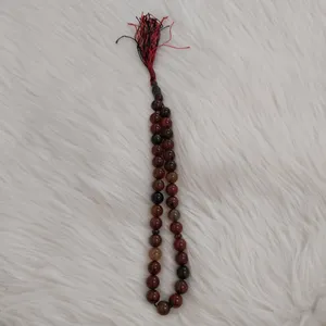 تسبیح سنگ مدل عقیق سلیمانی ۱۰