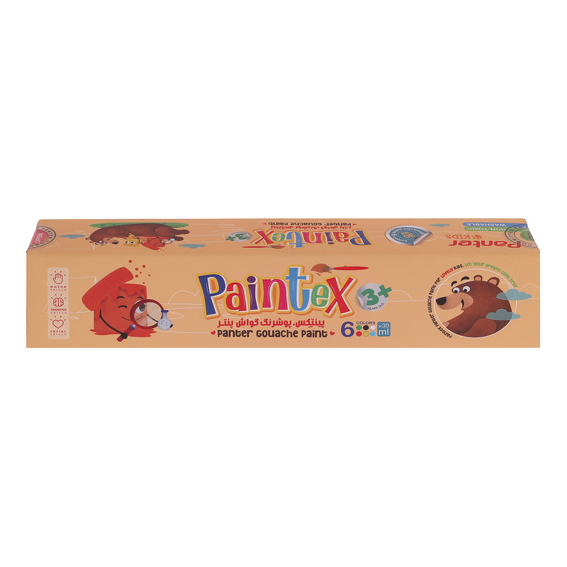گواش پنتر مدل Paintex بسته 6 عددی