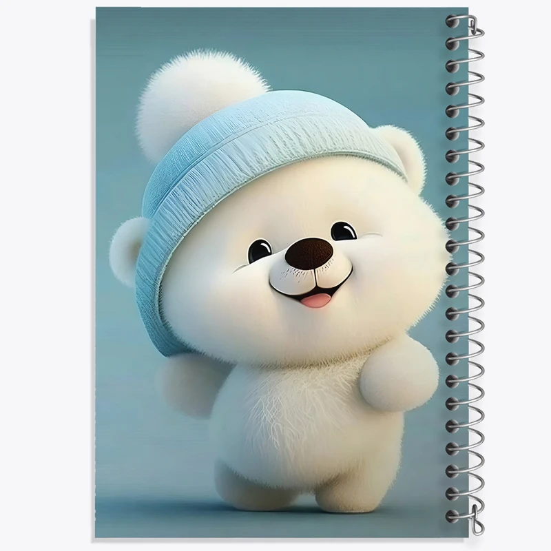 دفتر لیست خرید 50 برگ خندالو طرح خرس کیوت کد F5671