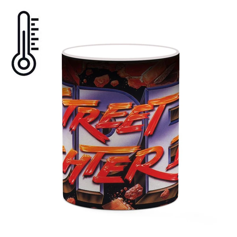 ماگ حرارتی کاکتی مدل بازی مبارز خیابانی Street Fighter II کد mgh30423