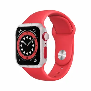 MAHOOT Blanco-Pink-Marble Cover Sticker for Apple Watch Watch 6 44mm