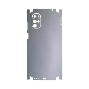 MAHOOT Matte-Silver-FullSkin Cover Sticker for Motorola Moto G22