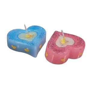 شمع مدل قلبی کد 047 مجموعه 2 عددی