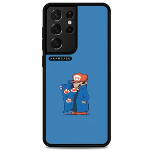 AKAM AMC-WSGS21U-SUPER MARIO8 Cover For Samsung Galaxy S21 Ultra