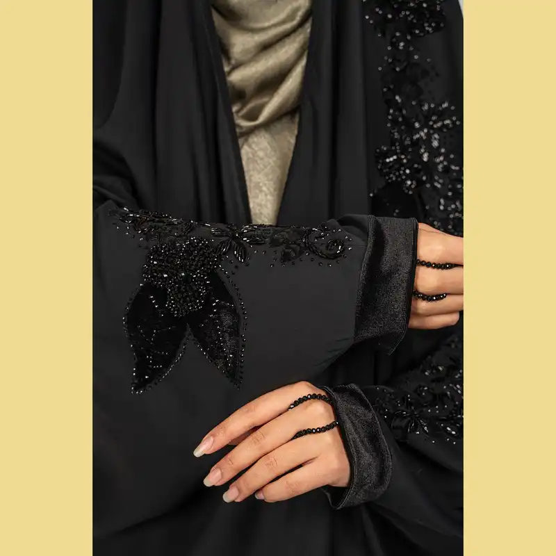 چادر عبایی مدل مهرسا پلاس