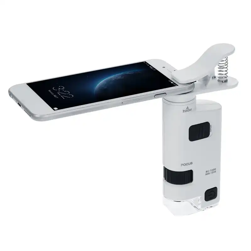 میکروسکوپ دیجیتال مدل Universal clip type led cellphone microscope