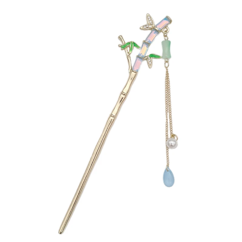 گیره مو زنانه مدل کانزاشی بامبو کد 8098