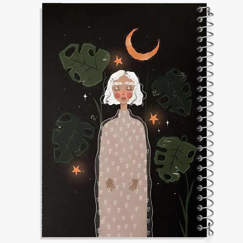 دفتر مشق 50 برگ خندالو طرح دخترانه کد N3086