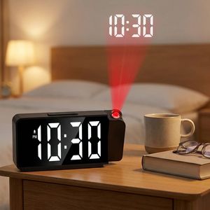 ساعت رومیزی دیجیتال مدل پروژکتوردار کد GH8013