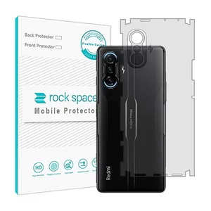 Transparent Rockspace HyGEL model phone back protector suitable for Xiaomi Redmi K40 Gaming mobile phone