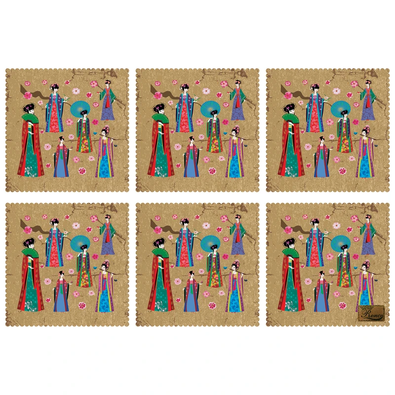 زیربشقابی رنس مدل UU1-42157 بسته 6 عددی