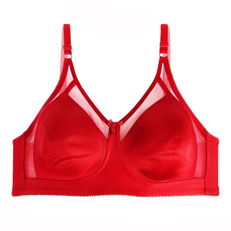 سوتین زنانه نوشه پوش مدل پرلون کاپ پرسی