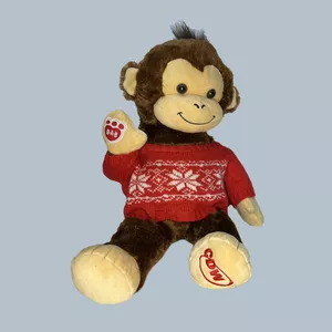 عروسک طرح میمون مدل Build a Bear Monkey کد SZ13/1138 ارتفاع 46 سانتی‌متر