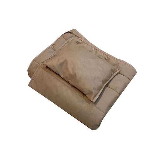 تشک مهمان مسافرتی میقان مدل کمجا یکنفره سایز 70x185 سانتیمتر به همراه بالش