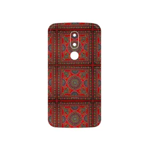 MAHOOT Embroidered Rug Cover Sticker for Motorola Moto M