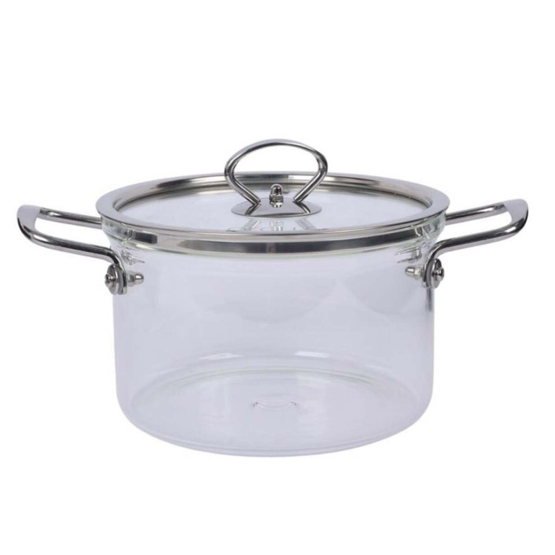 سرویس قابلمه 2 پارچه مدل شیشه ای کد NC21-NC23