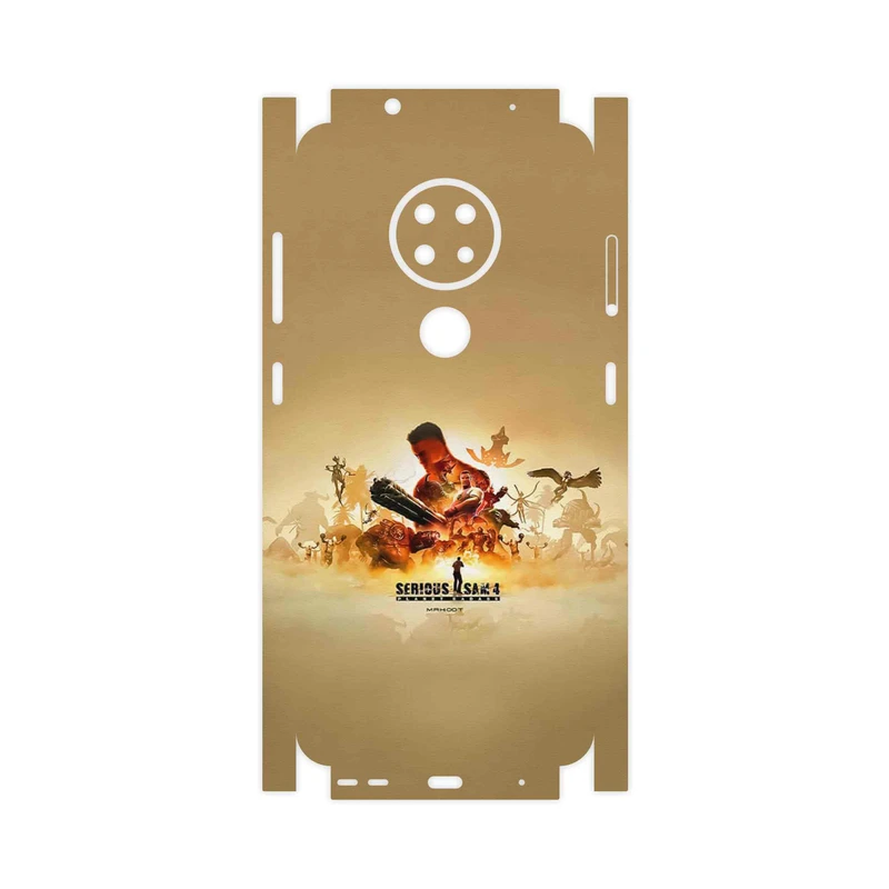 برچسب پوششی ماهوت مدل Serious Sam Game Series-FullSkin مناسب برای گوشی موبایل نوکیا 7.2