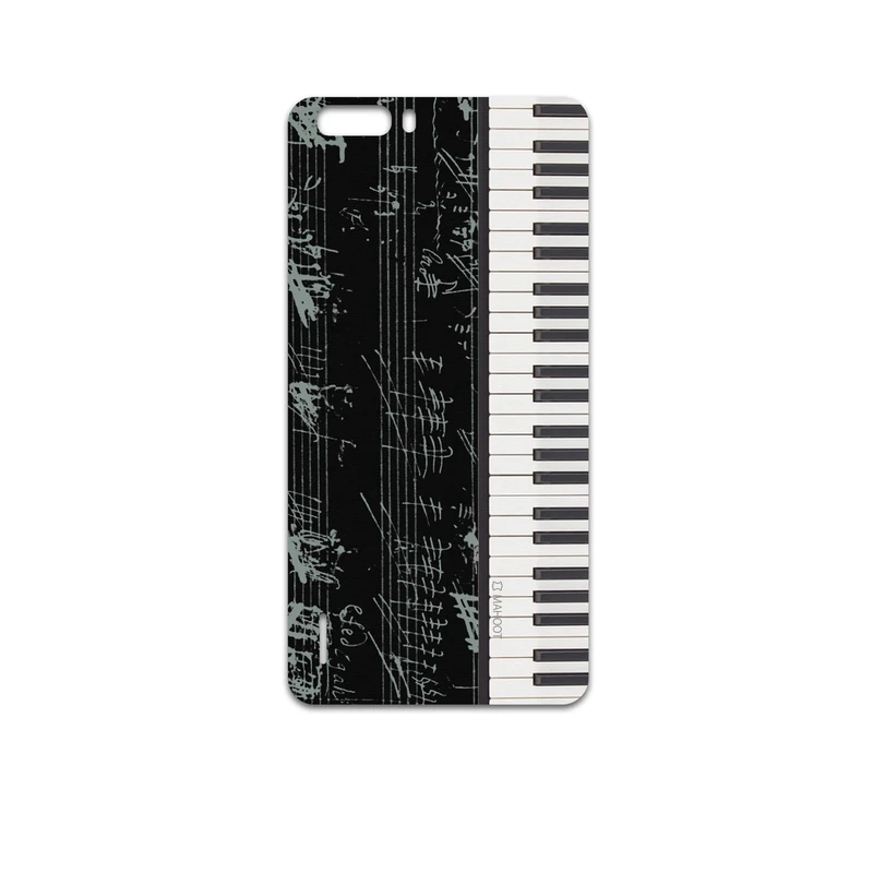 برچسب پوششی ماهوت مدل Piano-Instrument مناسب برای گوشی موبایل آنر 6 Plus