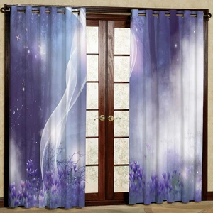 پرده مدل مخمل پانچی کد 2386 سایز 140x280 سانتی متر