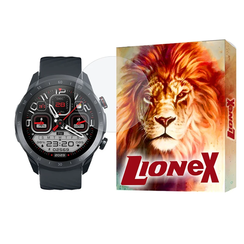 محافظ صفحه نمایش لایونکس مدل SMPWATCHL مناسب برای ساعت هوشمند میبرو A2