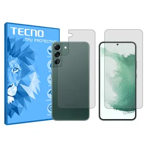 HyGEL tecno clear screen protector suitable for Samsung Galaxy S22 Plus 5G mobile phone along with the back protector