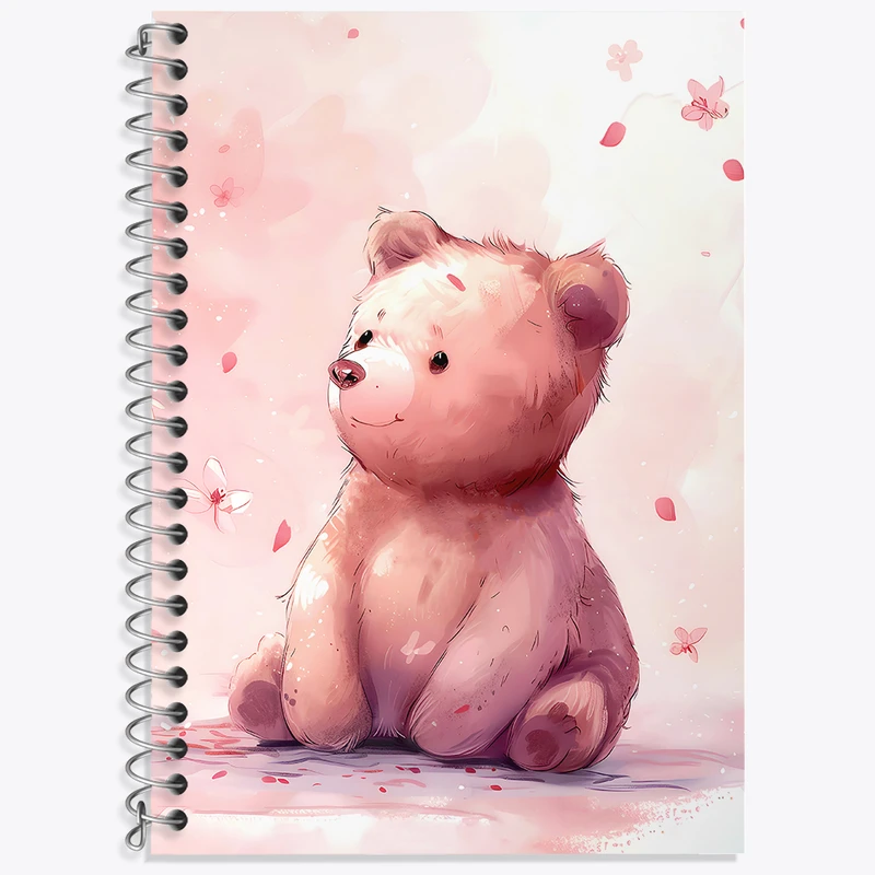 دفتر لغت 50 برگ خندالو طرح خرس کیوت کد N4988