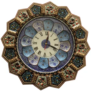 ساعت خاتم کاری طرح گل و مرغ کد R30-B4