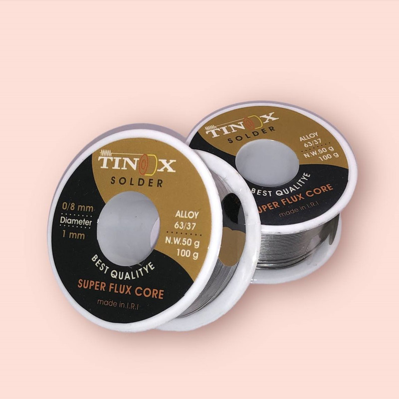 سیم لحیم تینوکیس مدل TI100 وزن 100 گرم