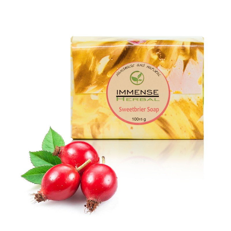 صابون شستشو ایمنس هربال مدل Sweetbrier وزن 100 گرم