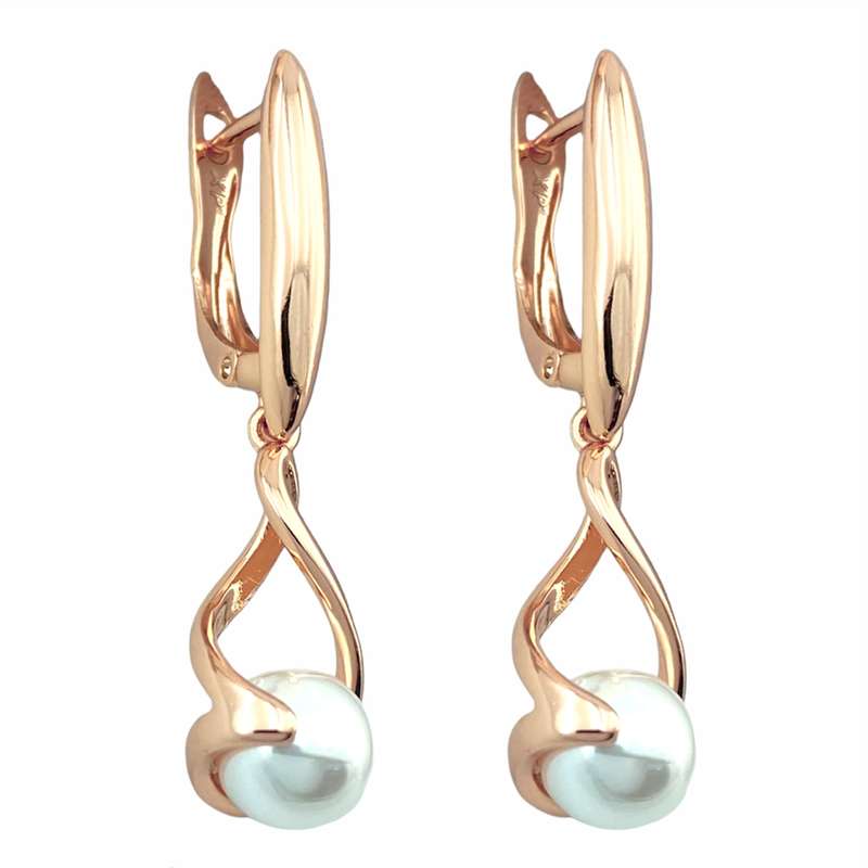 گوشواره زنانه ژوپینگ مدل مروارید کد E4088
