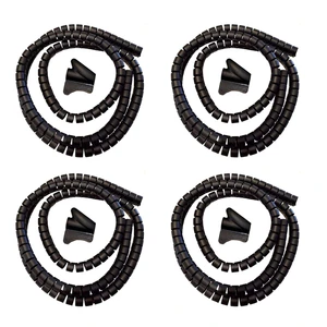 نظم دهنده کابل سیم زیپ مدل 014 طول 2 متر مجموعه 4 عددی