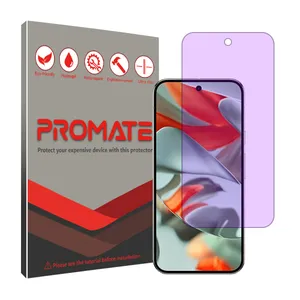 Promate Resistant model anti-purple screen protector suitable for Google Pixel 9 Pro XL mobile phone